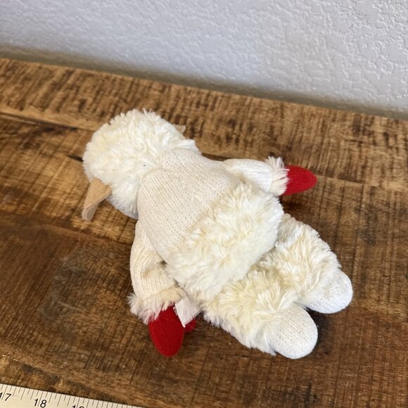 Lamb Chop Plush Aurora 2001 PBS Classic 9 Inch Bean Stuffed Animal Lambie - Picture 6 of 9